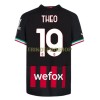 Original Fußballtrikot AC Mailand Theo 19 Heimtrikot 2022-23 Für Herren